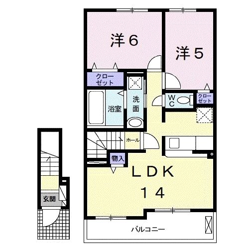 【ノイグランツ重根の間取り】