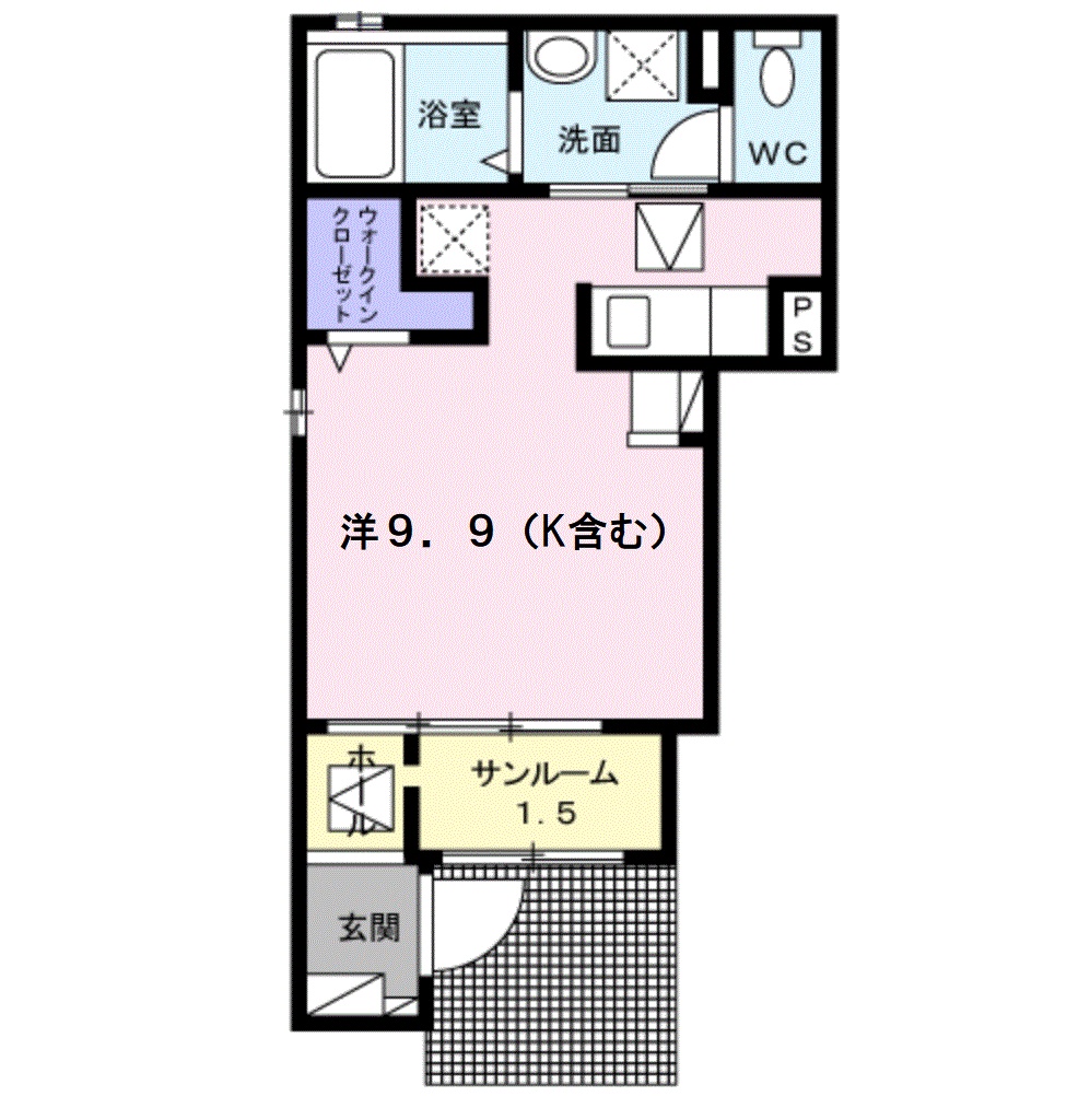 リーソの間取り