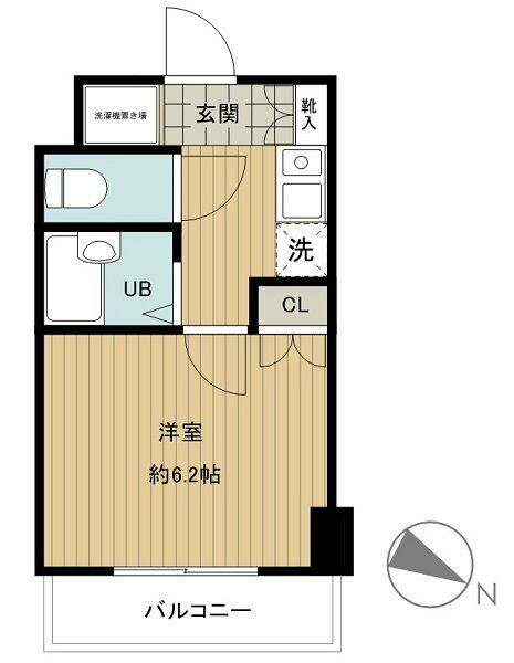 エクセリア上野毛の間取り