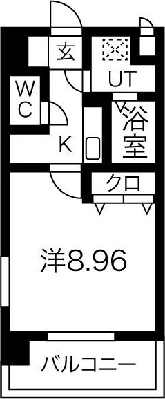 パークアベニューティリェツの間取り