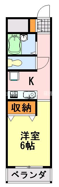 クレスト蘇我の間取り