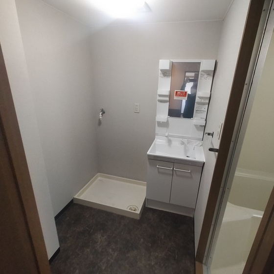 洗面設備　※他号室の写真です