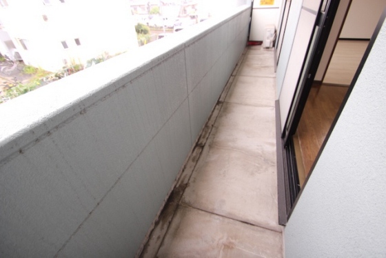 バルコニー　※別部屋の写真です