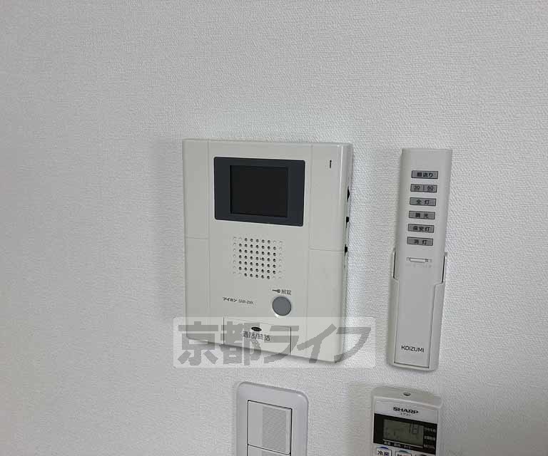 セキュリティ　来客確認も安心です！