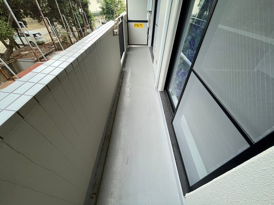 バルコニー　※別部屋の写真です