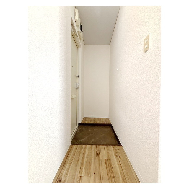 玄関　目線の気にならない動線