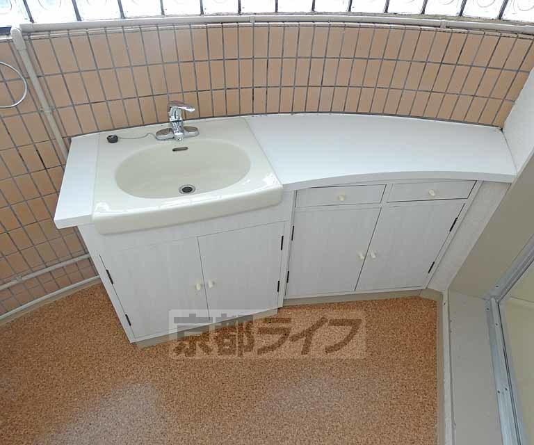 洗面設備　洗面台です。