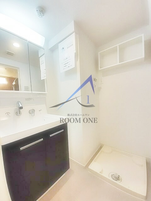 洗面設備　洗面台です。