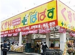 ドラックストア　どらっぐぱぱす赤塚新町店（ドラッグストア）まで423m