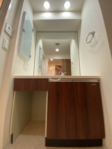 洗面設備　LaSante梅田北　独立洗面化粧台