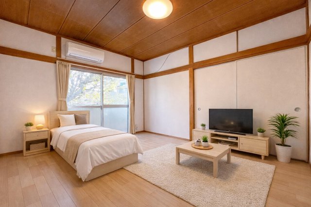 居室・リビング　家具配置イメージ画像です