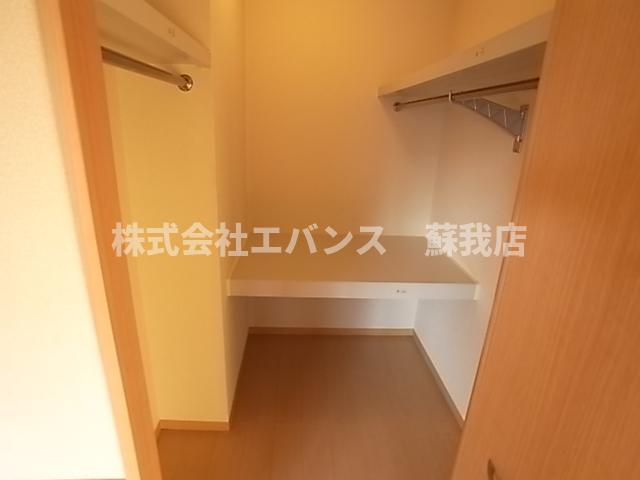 収納　収納があります