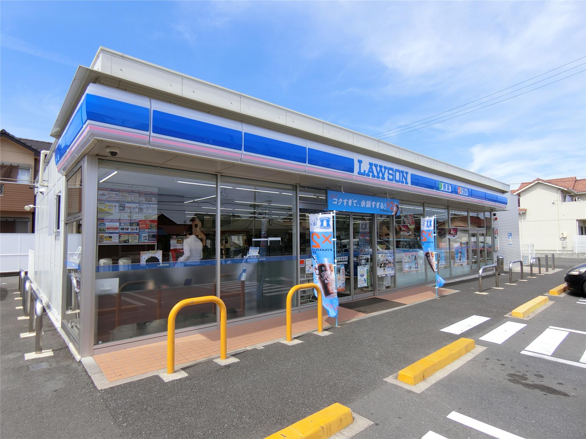 コンビニ　ローソン豊川市田町河尻店（コンビニ）まで498m