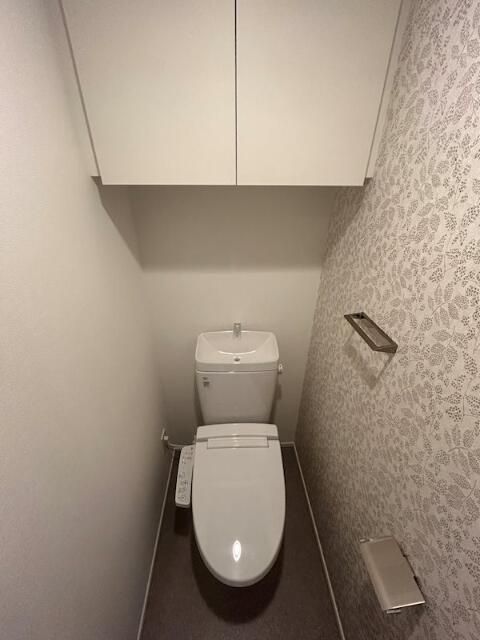 トイレ　洗浄便座付です！