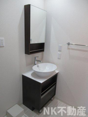 洗面設備　洗面所です