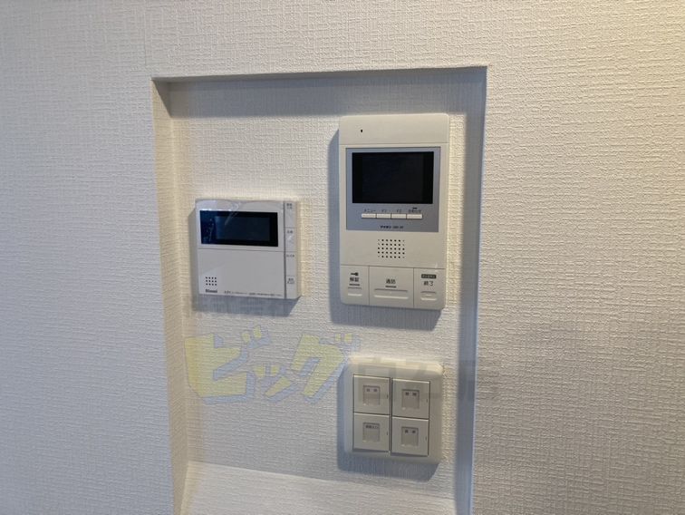 セキュリティ　安心安全のTVモニター付きです♪