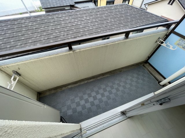 バルコニー　落ち着いた時間を過ごせるバルコニーです