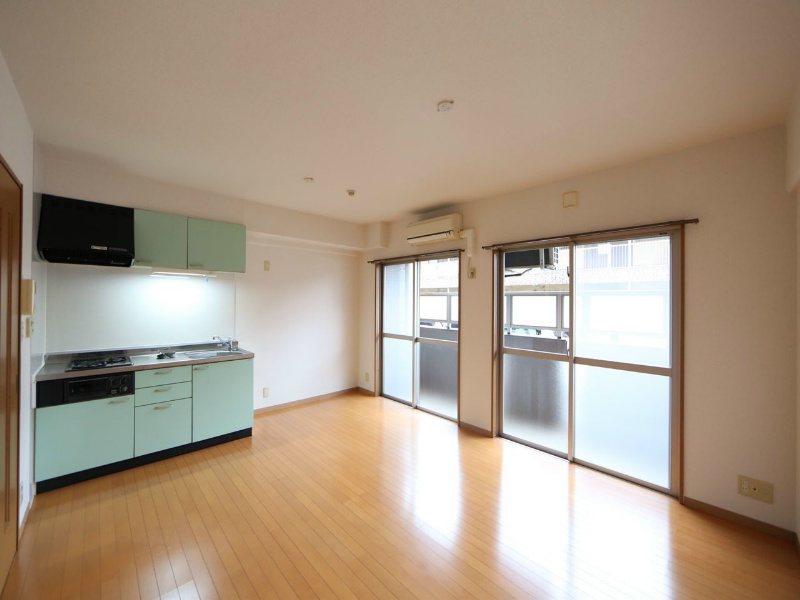 その他　LDK12帖　システムキッチン（2口ガスコンロ）グリル