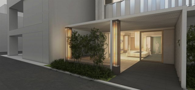 エントランス　建物の内部です