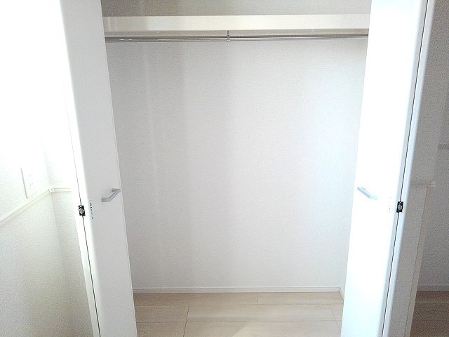 収納　たっぷりとした収納スペースです