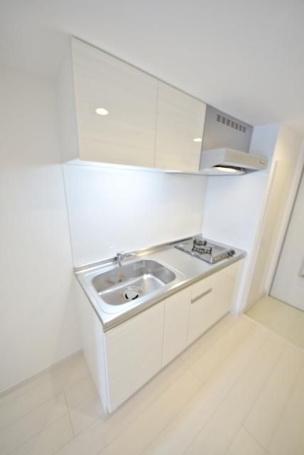 キッチン　2口コンロで料理も楽々