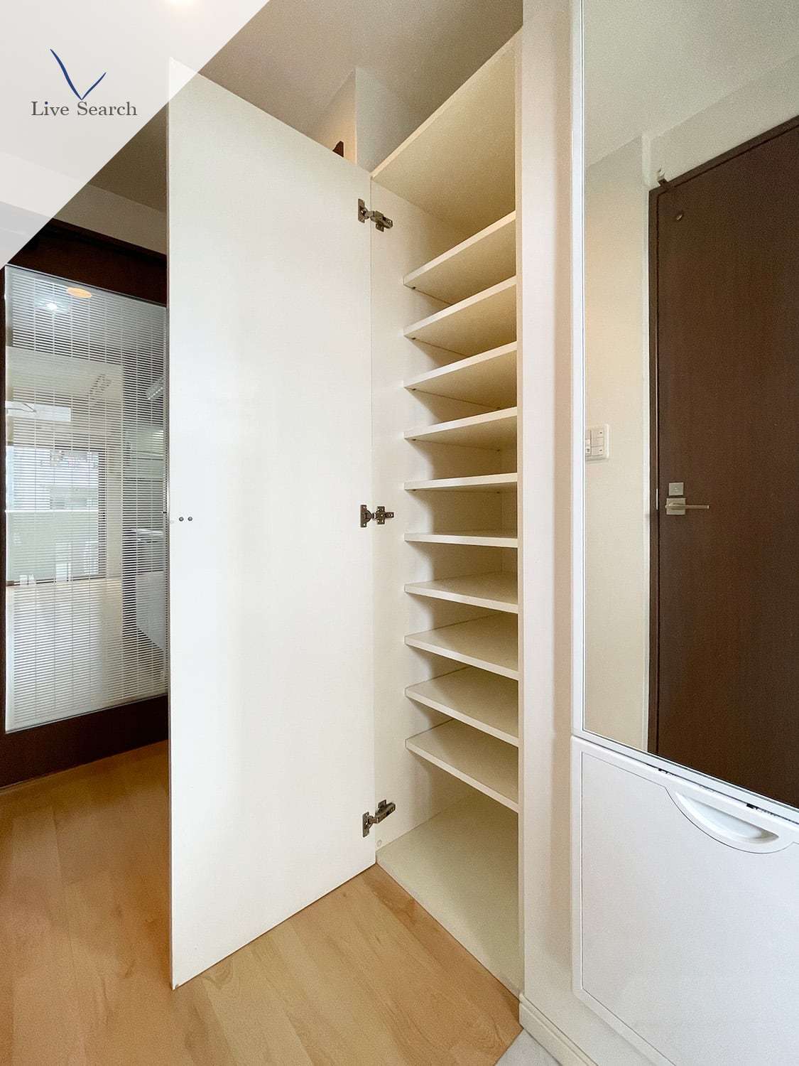 収納　大きなスペースがあり、収納には困りません