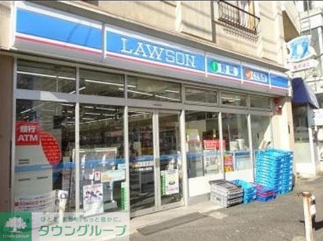 コンビニ　ローソン新宿富久町店（コンビニ）まで500m