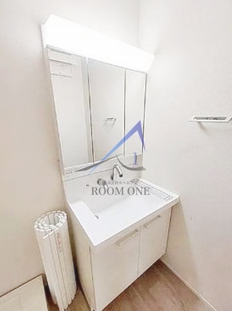 洗面設備　洗面台です。