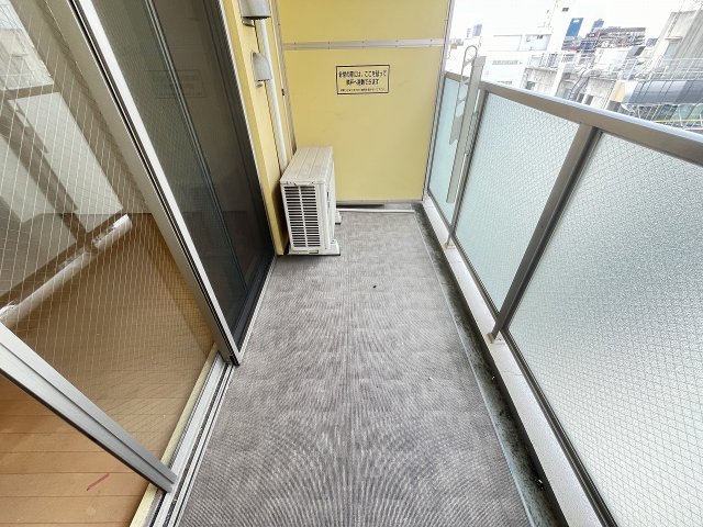 バルコニー　広々としたバルコニーです