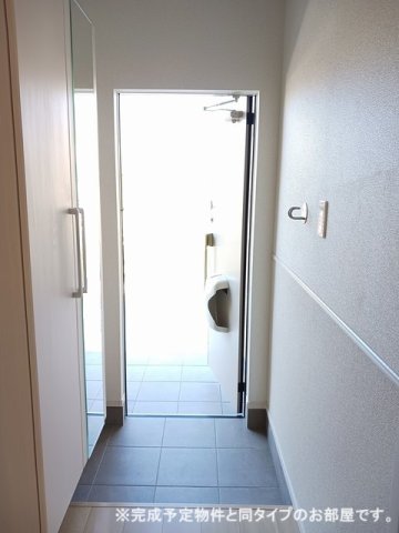 玄関　落ち着いた玄関です