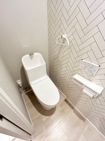 トイレ　清潔感のあるトイレです