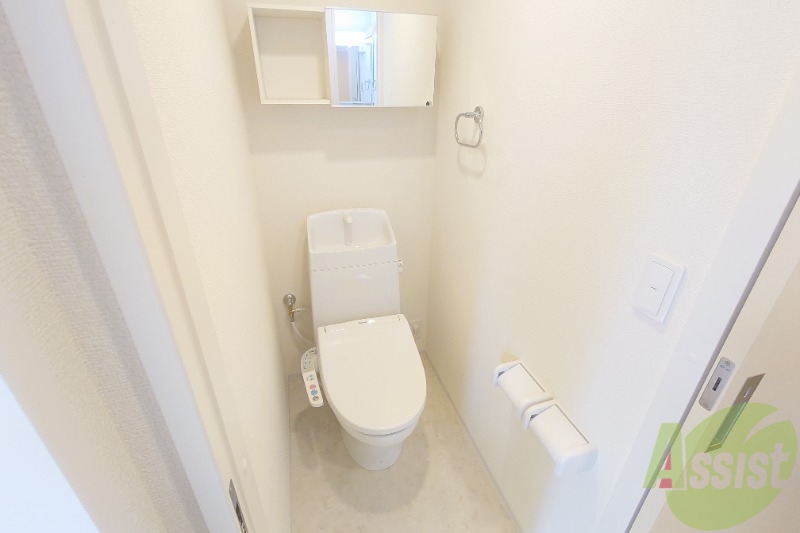 トイレ　快適に使用できる、清潔感にこだわったトイレです。