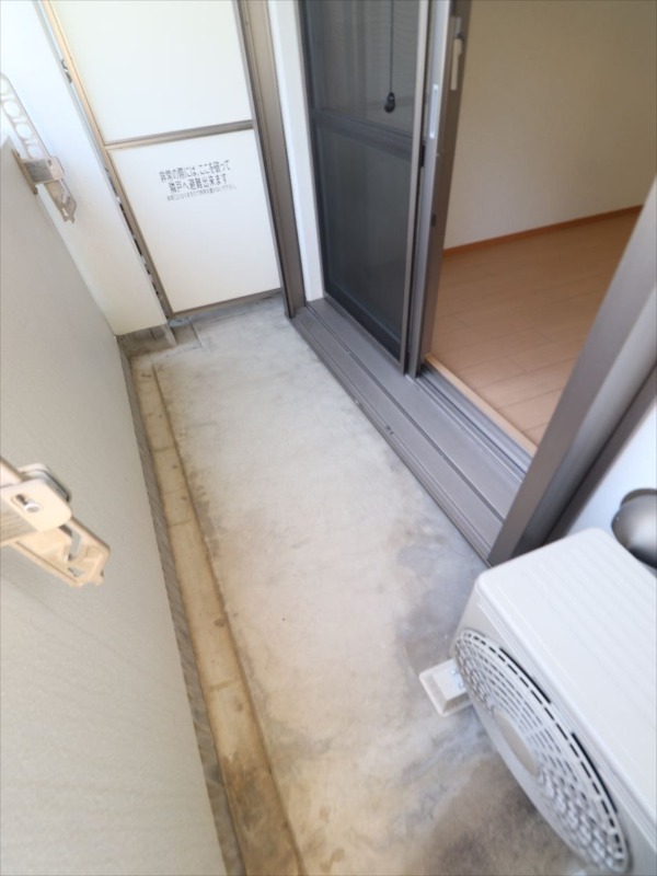 バルコニー　南向きのバルコニー