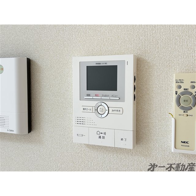 セキュリティ　モニター付インターホン