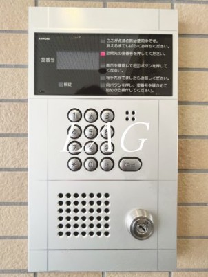 セキュリティ　オートロックです。