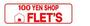 スーパー　100YEN SHOP FLET’S(100円ショップフレッ（スーパー）まで129m