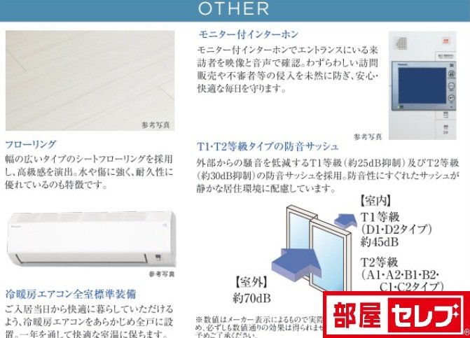 その他設備　画像は物件パンフレットのパース画像です