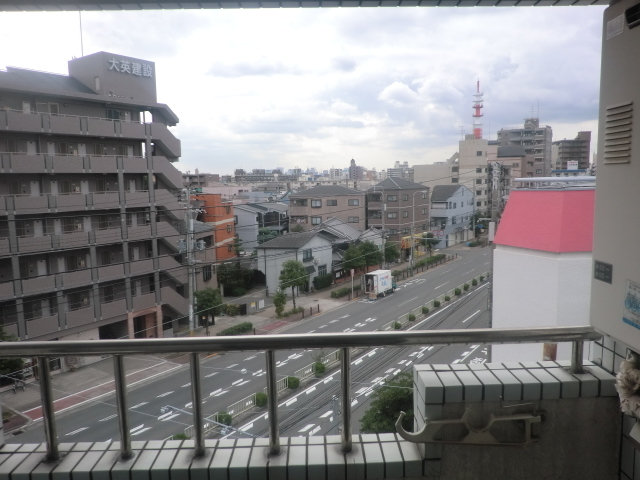 眺望　バルコニーからの眺めです