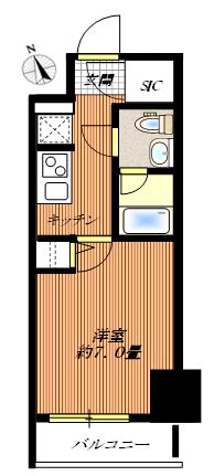 GENOVIA金町の間取り写真