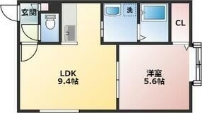 地下鉄東西線 大谷地駅 徒歩7分 3階建 築20年の間取り写真