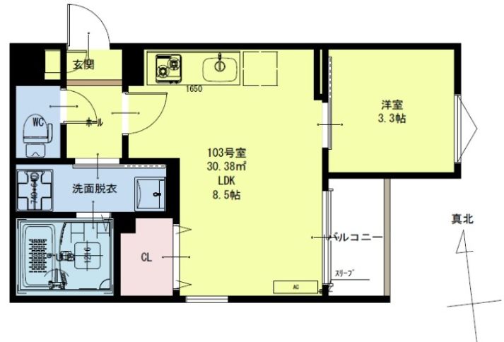 仙台市地下鉄南北線 北仙台駅 徒歩10分 3階建 新築の間取り写真