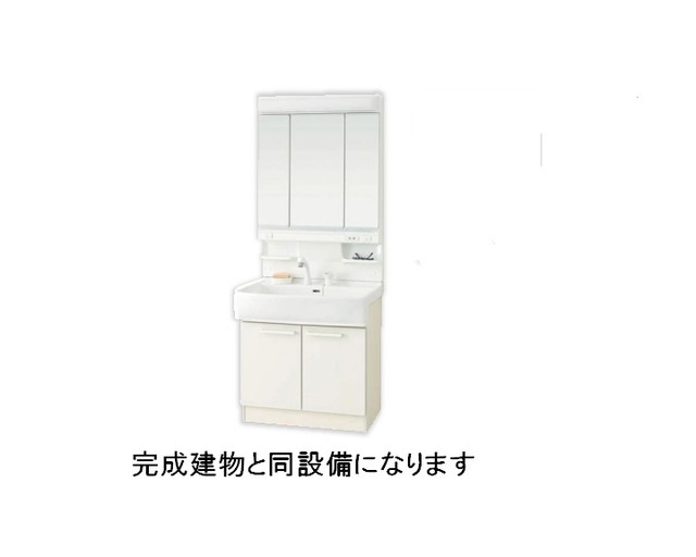 洗面設備　シンプルで使いやすい洗面台です！