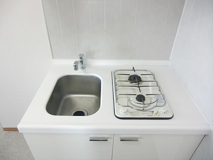 京王線 笹塚駅 徒歩3分 15階建 築24年のキッチン写真