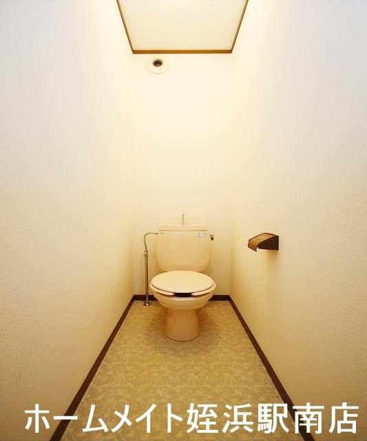 ＪＲ筑肥線 周船寺駅 徒歩11分 2階建 築35年のトイレ写真