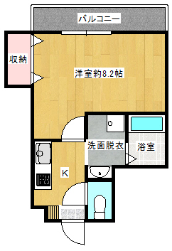ドルチェ原弐番館の間取り写真