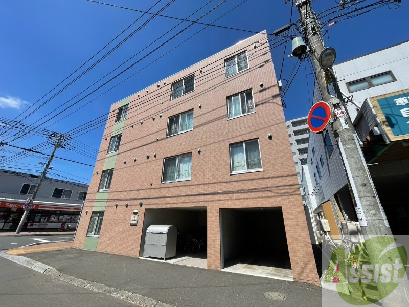 建物外観　札幌市西区琴似２条「アポロン」