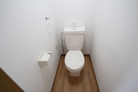 【岡山市北区中原のアパートのトイレ】