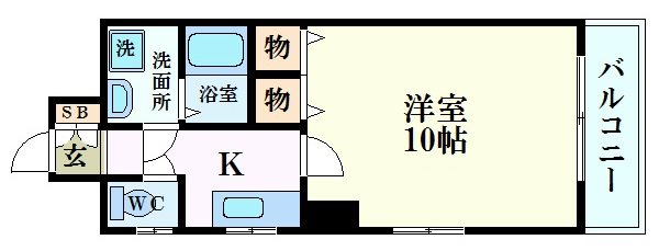 ジェイシティ八丁堀の間取り