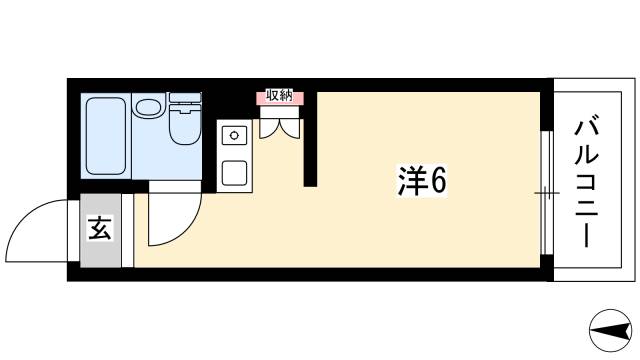 ラフィネ新栄の間取り