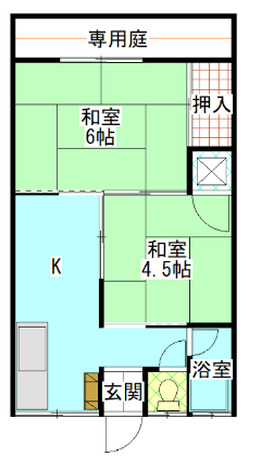 ハイツ山文の間取り